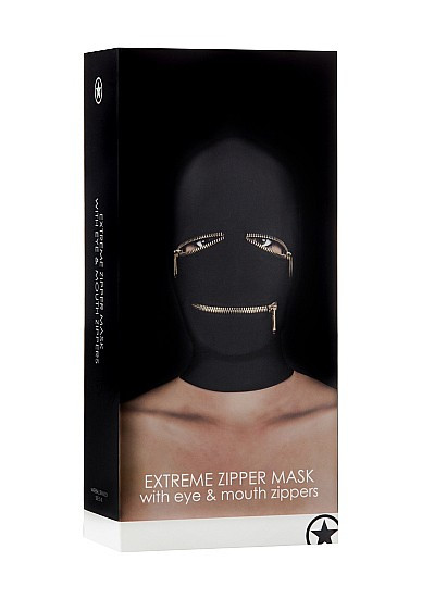 Extreme Zipper Maszk – szexi szem- és szájcipzárral - Image 3