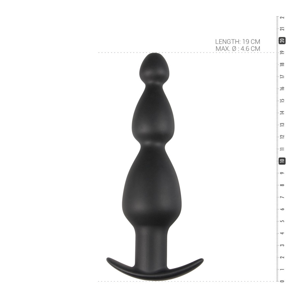 Plug Triple Sinner – érzéki 18cm-es anális vibrátor - Image 4