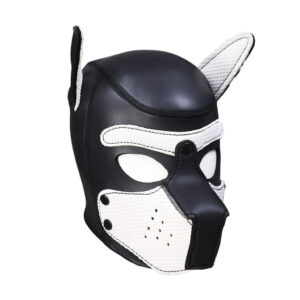 PUPPY neoprene maszk – stílusos védelem fehérben