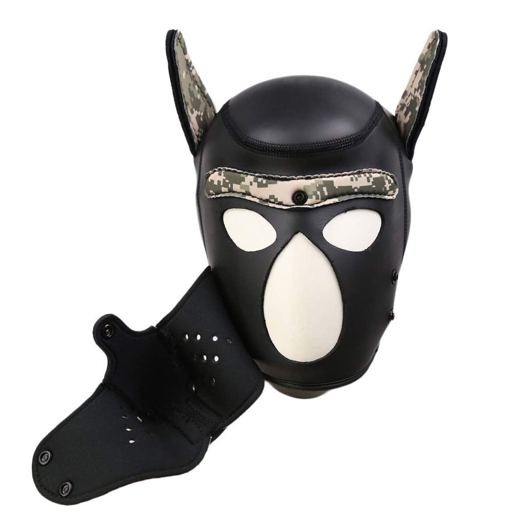 PUPPY - stílusos neoprén álcázott kapucni - Image 3