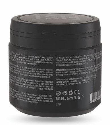 Mister B FIST – prémium síkosító 500 ml - Image 2
