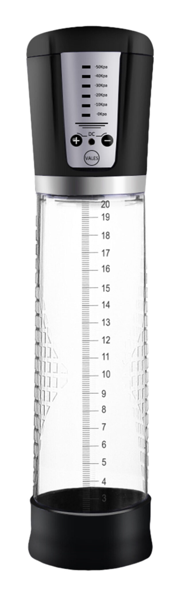 Automatikus péniszpumpa – prémium vákuum eszköz 20x6 cm
