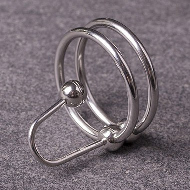 Sperm Stopper Double Ring – prémium páros gyűrű 2,5 cm - Image 4