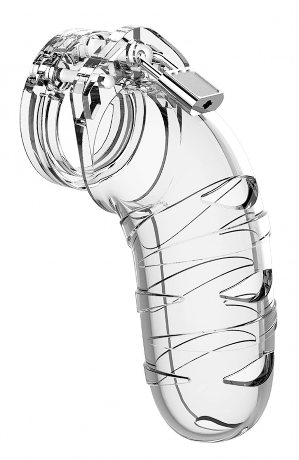 ManCage Chastity Cage Model 05 – áttetsző intimitás zár