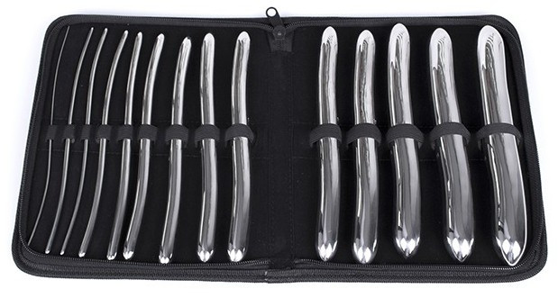 Prémium húgycső tágító készlet 14 db, 20 cm, 1-26 mm