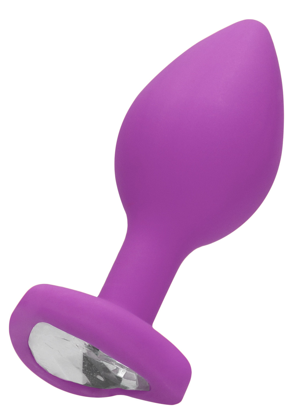 Diamond Heart – prémium anális plug, lila színben - Image 3