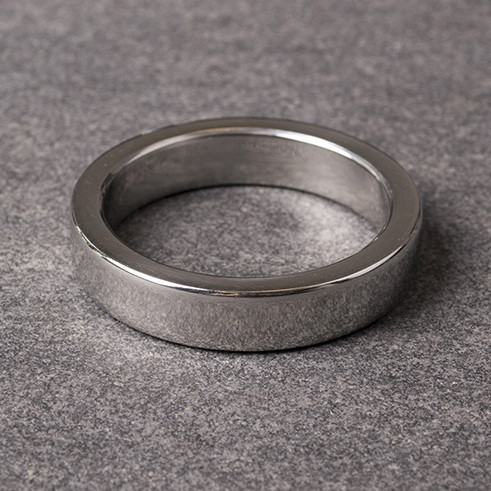 Prémium 10mm vékony acél péniszgyűrű - érzéki kényeztetés - Image 2