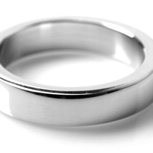 Prémium vékony acél péniszgyűrű – 10 mm
