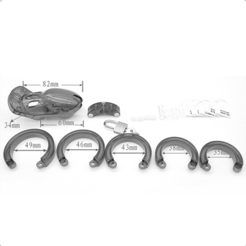 Locky - prémium piros férfi erekciós ketrec 8 x 3.3 cm - Image 3