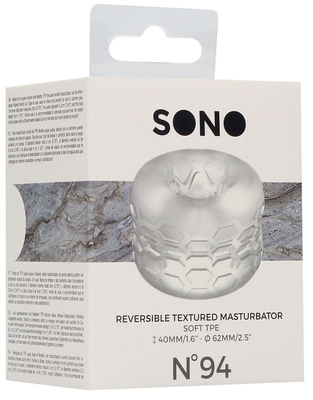 Texturált Sonon – maszturbáló gyűrű 94 - Image 2