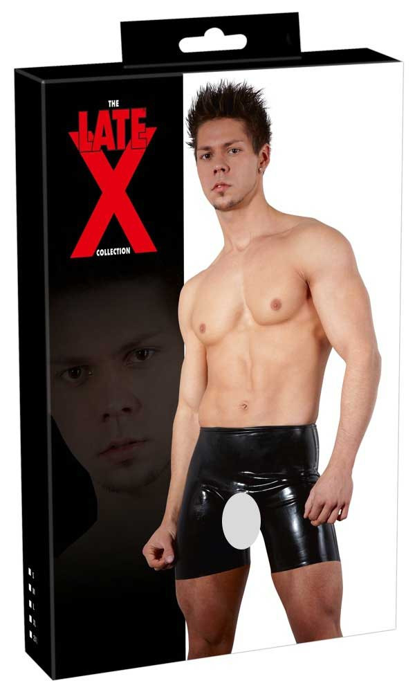 Nyitott latex short - érzéki és stílusos viselet - Image 3