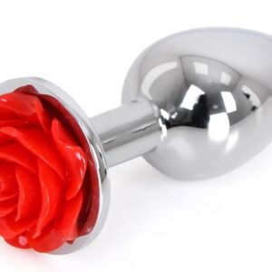 Analog Jewel Plug Alu – prémium rózsás anál izgató