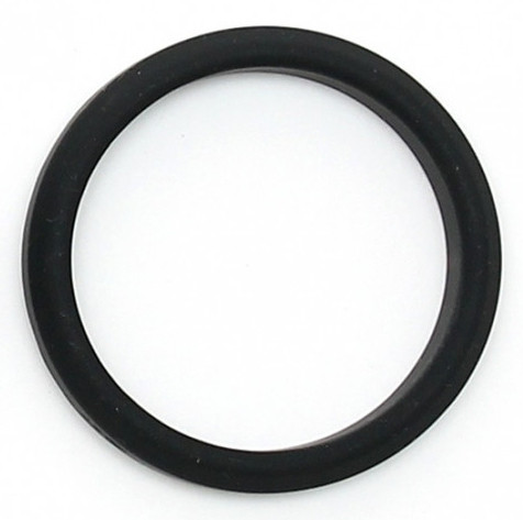 Silicone Cockring – puha, 18mm fekete péniszgyűrű - Image 2
