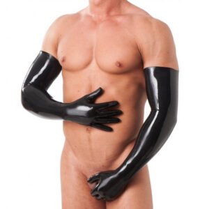 Hosszú latex kesztyűk - 58 cm, prémium védelem és kényelem
