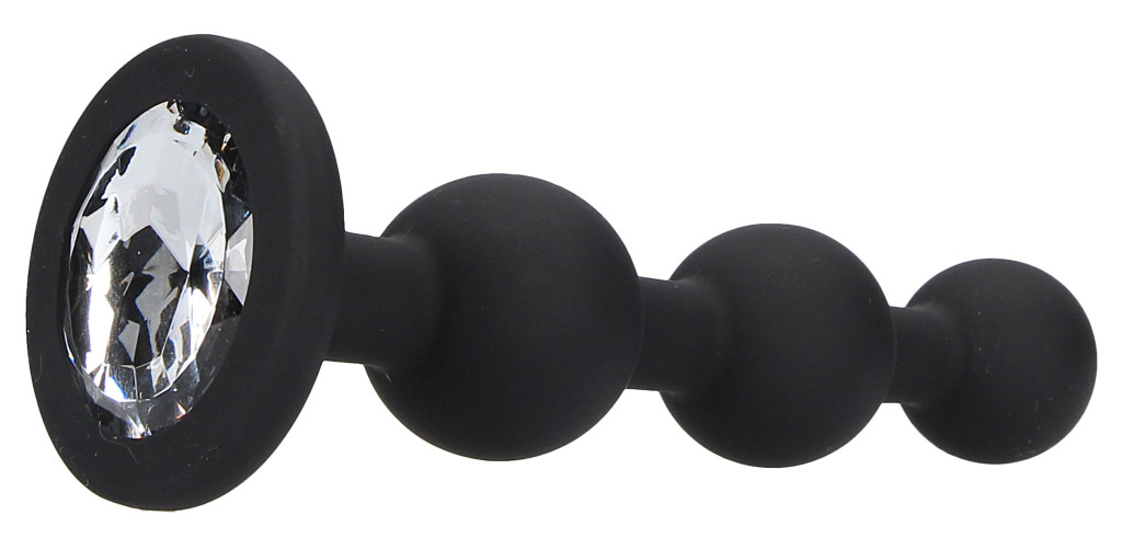 Bijou Beaded – ékszerhatású anális plug 9,5 x 2,5 cm - Image 3