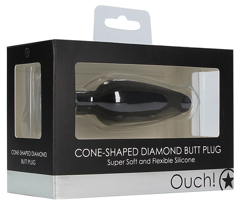 Silicone Cone – prémium díszes análplug 9 x 3 cm - Image 2
