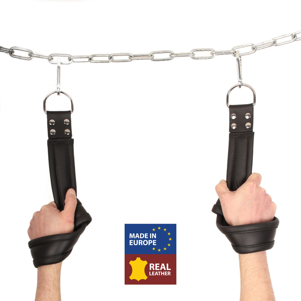 Bőr felfüggesztő bilincsek – kezek/lábak számára - Image 6