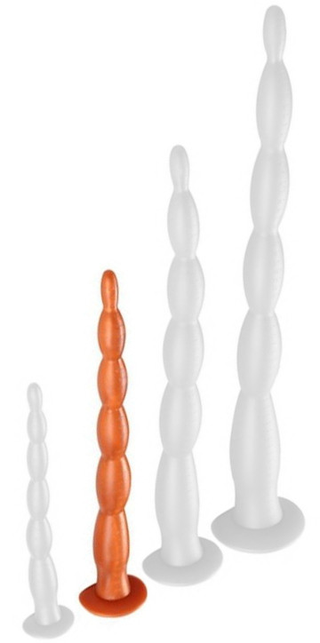 Érzéki golyós dildó – prémium, 40 cm hosszú