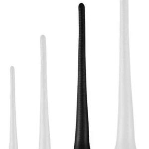 NOIR L – hosszú PVC anális kényeztető, elegáns dizájnban