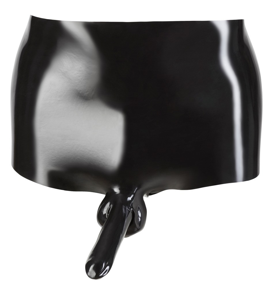 Prémium latex rövidnadrág péniszrésszel - Image 4