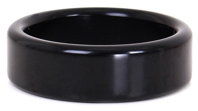 Alumínium péniszgyűrű – 15 mm fekete prémium kiegészítő - Image 4