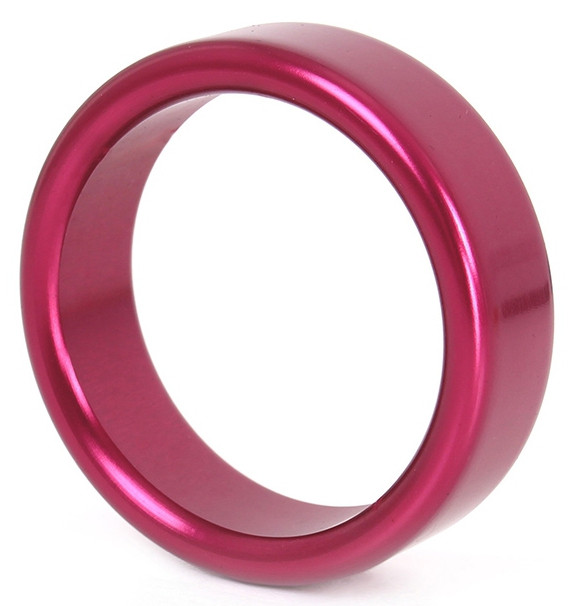 Alu Cockring Circle – 15 mm prémium lila péniszgyűrű