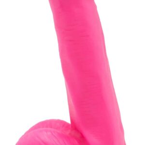Happy Dick – prémium pink dildó 12 cm hosszú