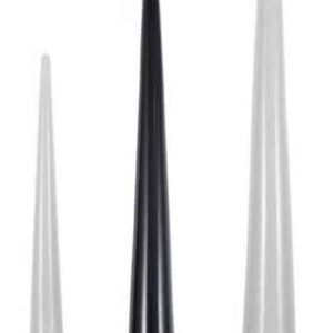 Dildo Tail Flex M – rugalmas, prémium fekete dildó