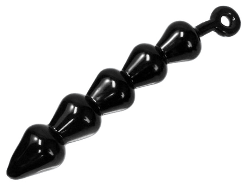 Links-X – prémium anál golyók 33 cm hosszú 6 cm átmérővel