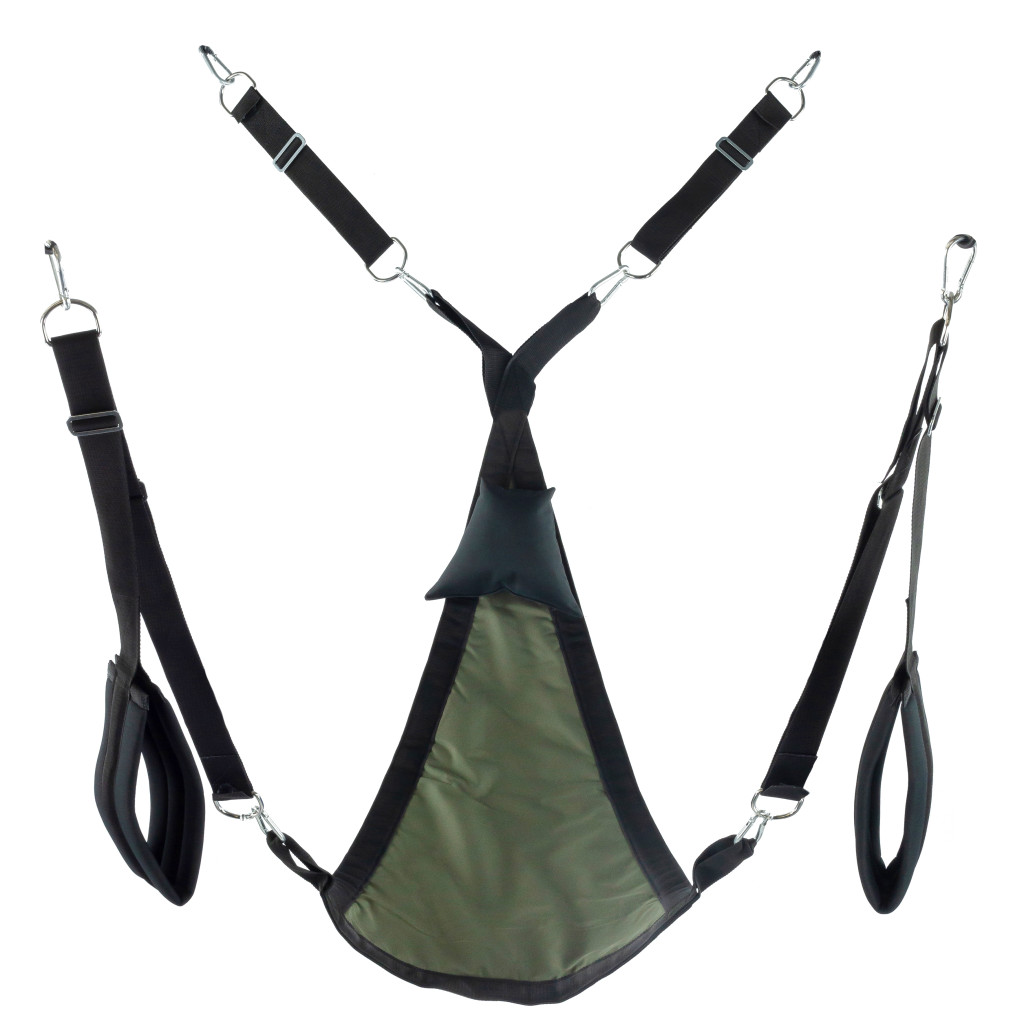 Triangle Fabric Sling – teljes szett, khaki kivitel - Image 2