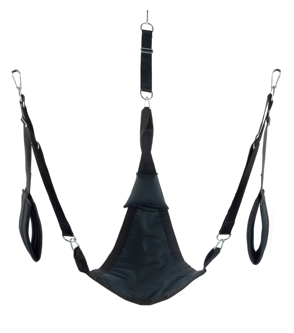 Triangle Fabric Sling – fekete prémium hinta szett