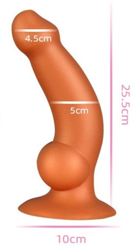 Silicone Stoopy L – prémium szilikon dildó 15 x 5 cm - Image 7
