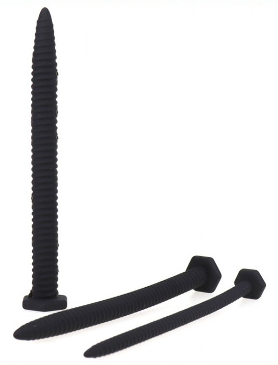 Prémium szilikon húgycső tágítók - 3 db, 14,5 cm, 6-13 mm - Image 2