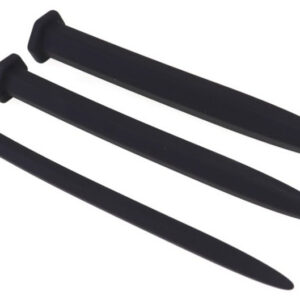 Hexagon – 3 db szilikon urethra kúp (15 cm, 8-12-16 mm)