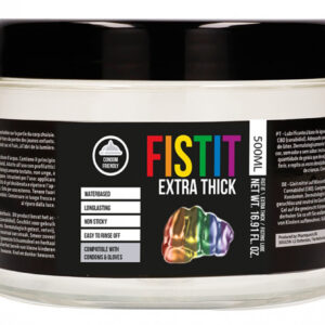 Fist It – extra sűrű szivárvány víz alapú síkosító 500ml