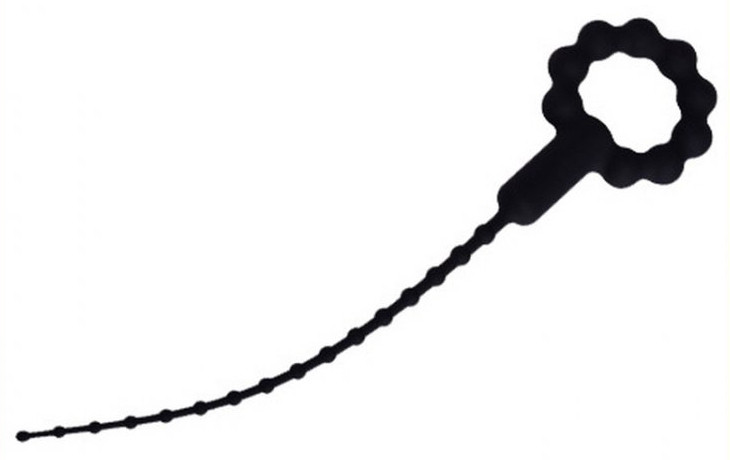Vibráló húgycsőpálca O-gyűrűvel – 17,5 cm, 3-8 mm átmérő - Image 2