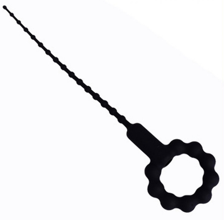Vibráló húgycsőpálca O-gyűrűvel – 17,5 cm, 3-8 mm átmérő - Image 3