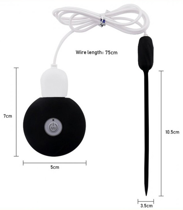 Galaku Vibráló Húgycső Pálca – 10,5 cm, 4 mm átmérő - Image 5