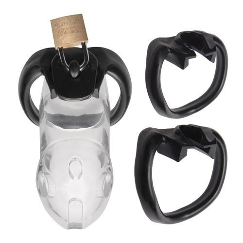 Rickers Chastity Cage – átlátszó intimméret 9 x 3 cm - Image 3