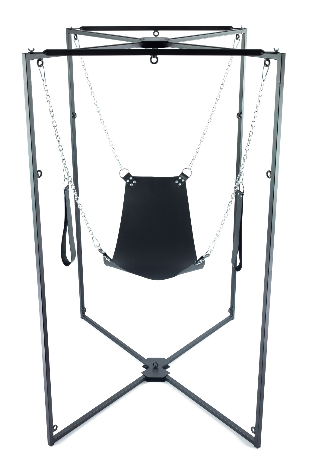 Kit Sling – fekete, csábító bőrszíj armaturával