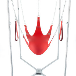 Kit Sling Cuir 5 Points – piros bőr szexi kötöző szett
