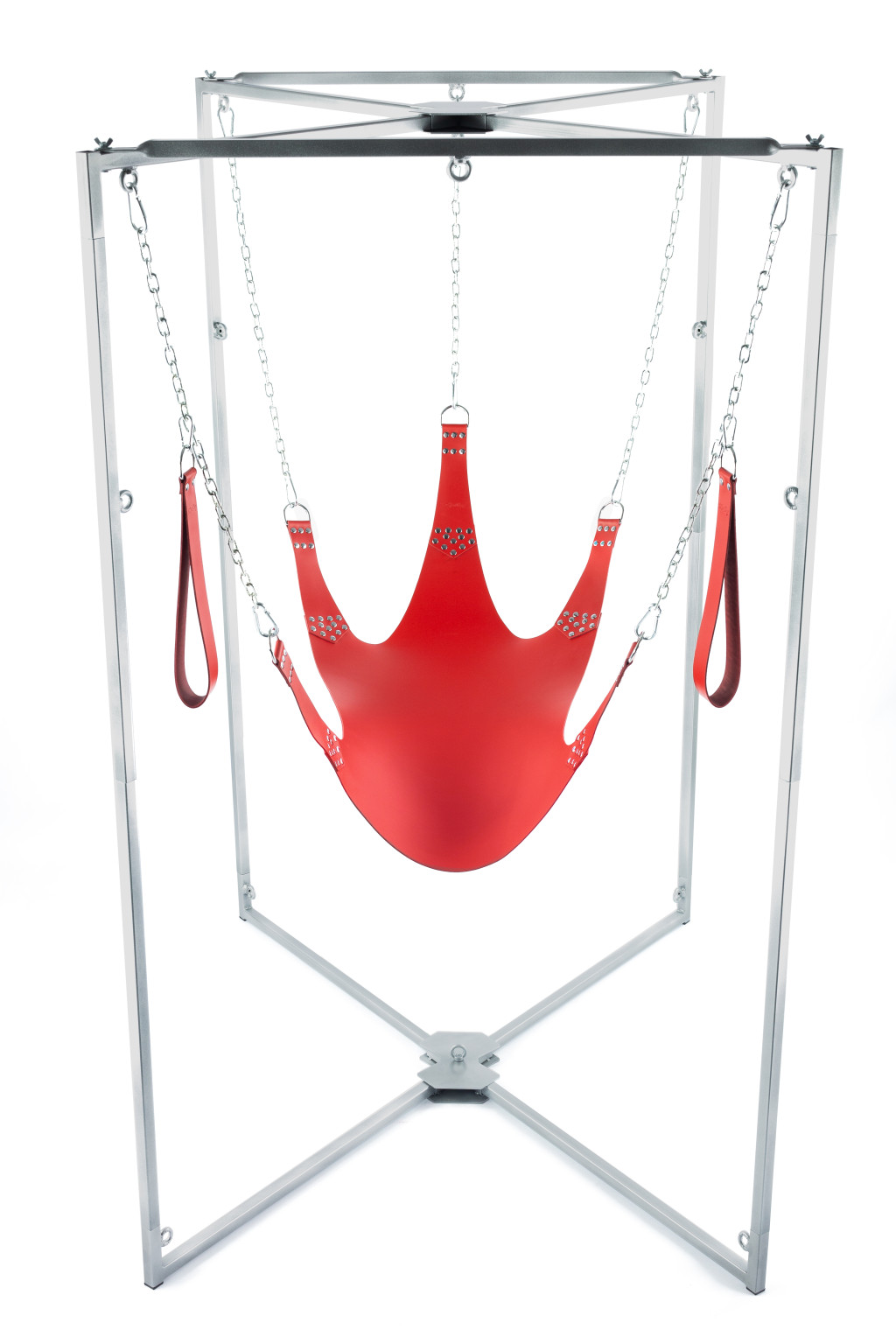 Kit Sling Cuir 5 Points – piros bőr szexi kötöző szett
