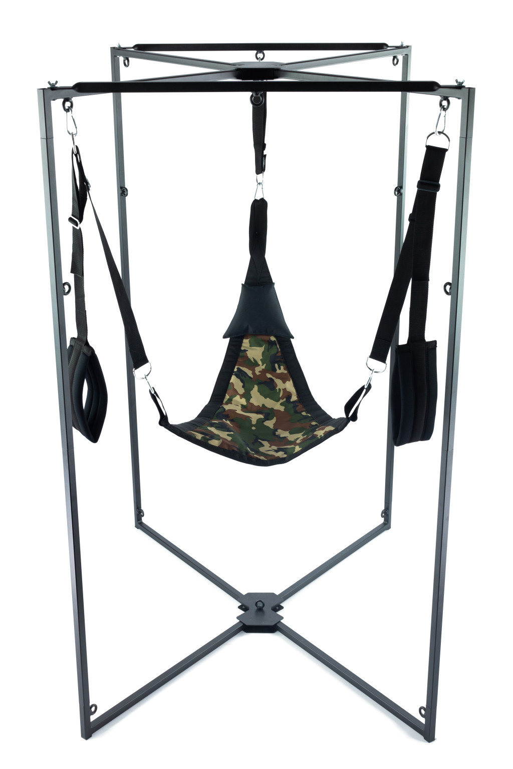 Kit Sling – fekete álcázott trikó, prémium anyagból