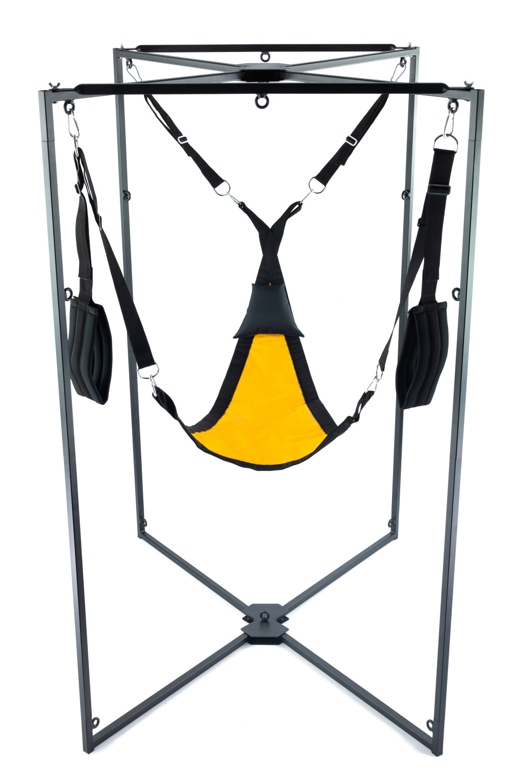 Kit Sling Tissu Triangle – prémium fekete-sárga hám - Image 2