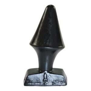 Zizi Stopper – prémium anál dugó, 10 x 5 cm, fekete