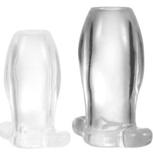 Plug Tunnel – áttetsző anális izgató 8,5 x 4,7 cm