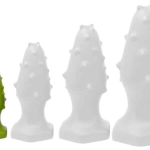 Monster Spike S – Zöld szilikon anális dugó (8x3,5cm)