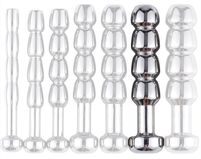 Mega – 4,5 cm-es átmérőjű, piercinges húgycső dugó - Image 3