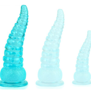 Winkle L – prémium türkiz dildó 20 x 7 cm