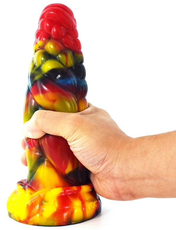 Pythor Dildo – színes, 17 cm-es prémium kivitel - Image 2